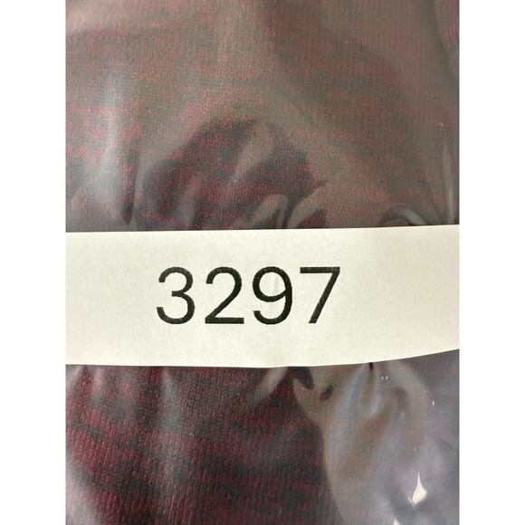 French Connection Size M Mock Neck Mini Shirt Dress Red Long Sleeve Pullover - Picture 8 of 8